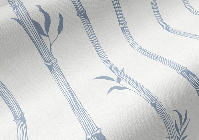 Bamboo Stripe, Spa Blue - Twist&Fit Roller Blind - Image 4